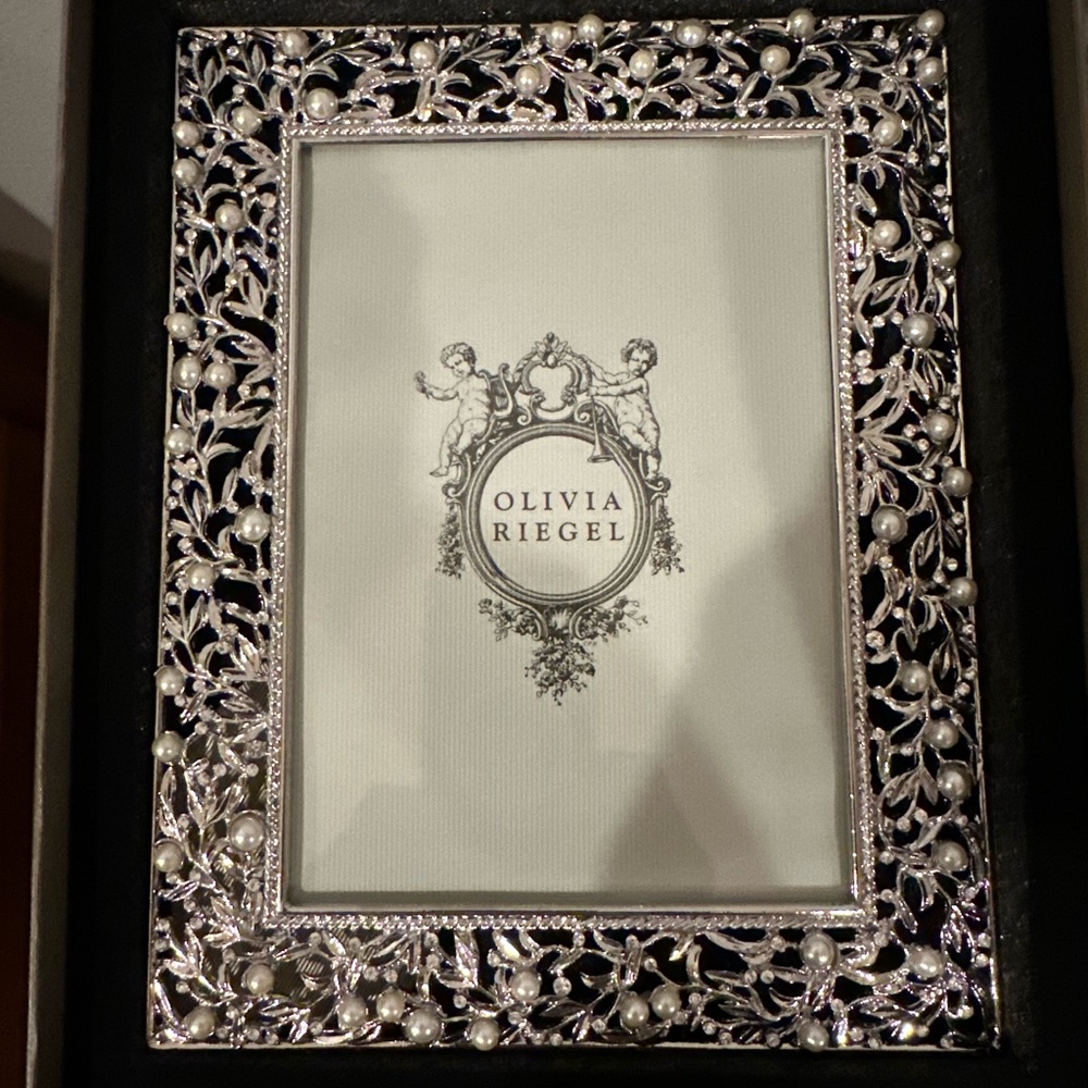 Olivia Riegel Silver Photo Frame